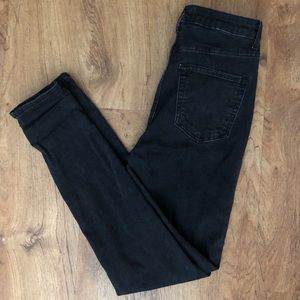 High Waisted Black Jeans